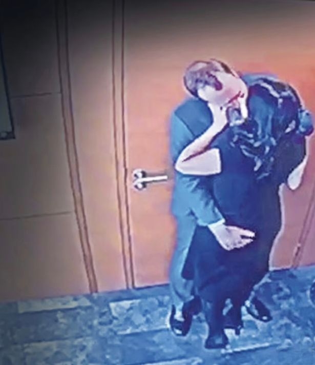 Hancock's steamy embrace at the Department of Health's London HQ was caught on CCTV. Photo Mirror UK