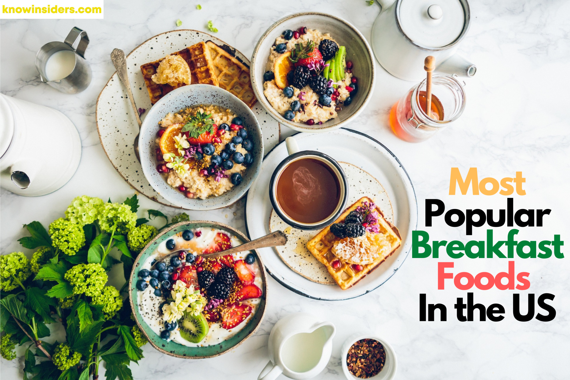 Top 9 Most Popular Breakfast Foods in USA