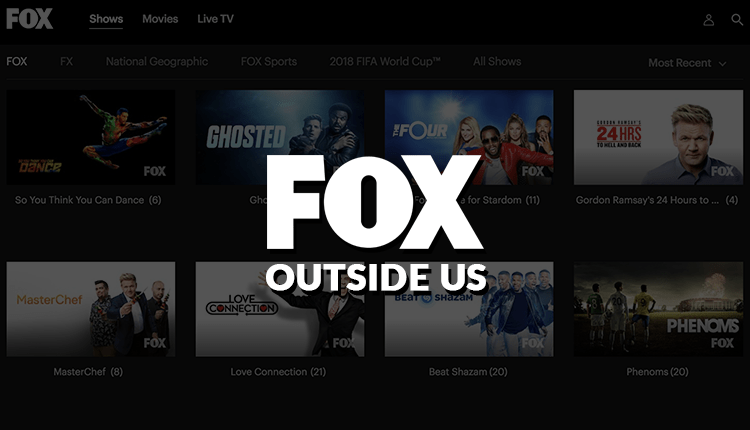 Watch Live FOX For Free Outside US & Anywhere In the World