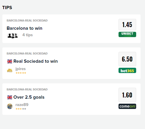 Barcelona vs Real Sociedad: Watch Live, Team News, Betting Tips, Prediction