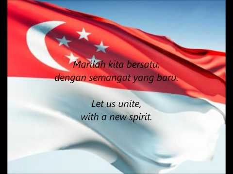 Singapore National Anthem: Chinese Lyrics, English Version and History