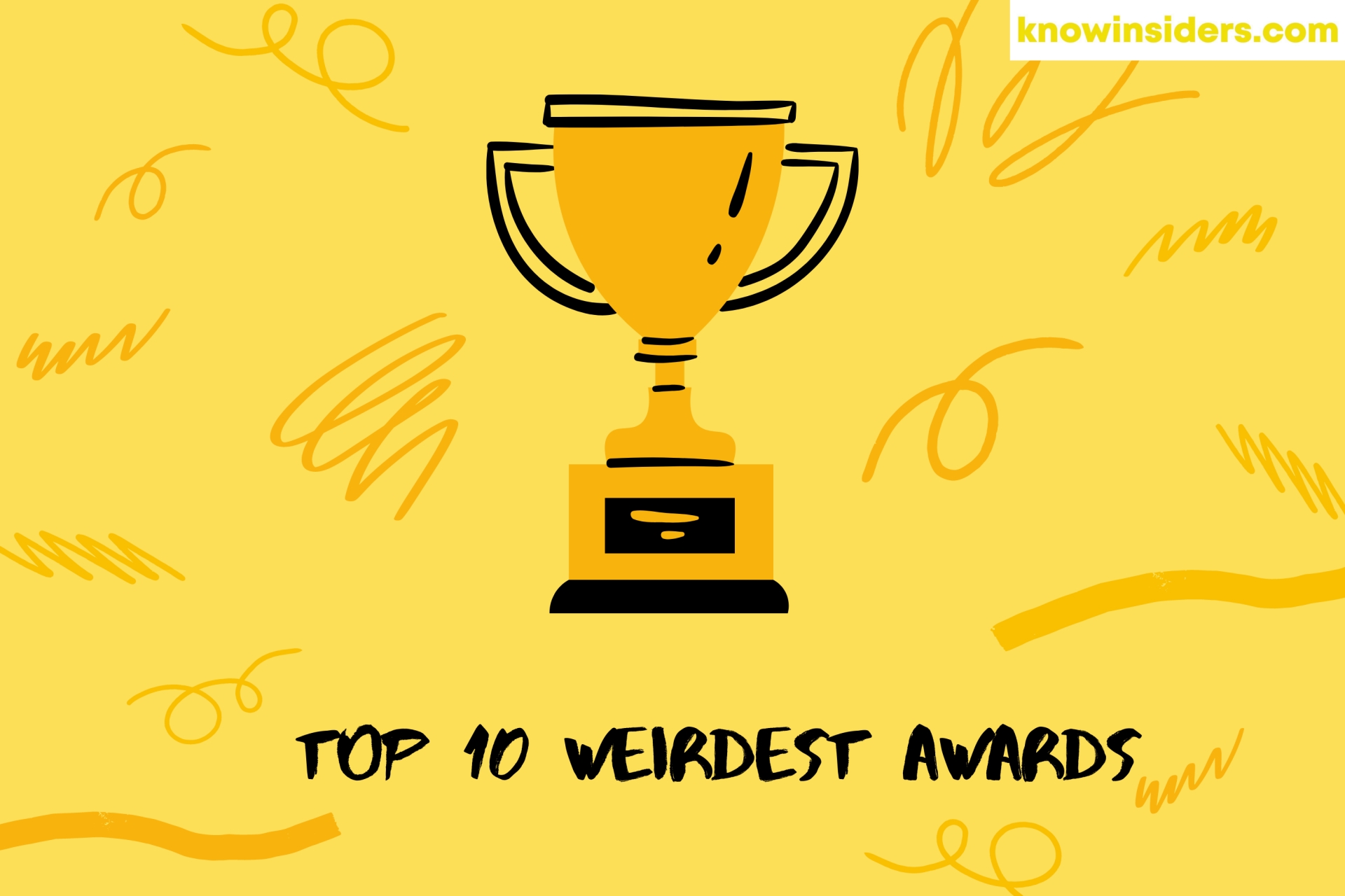 Top 10 Weirdest Awards In The World