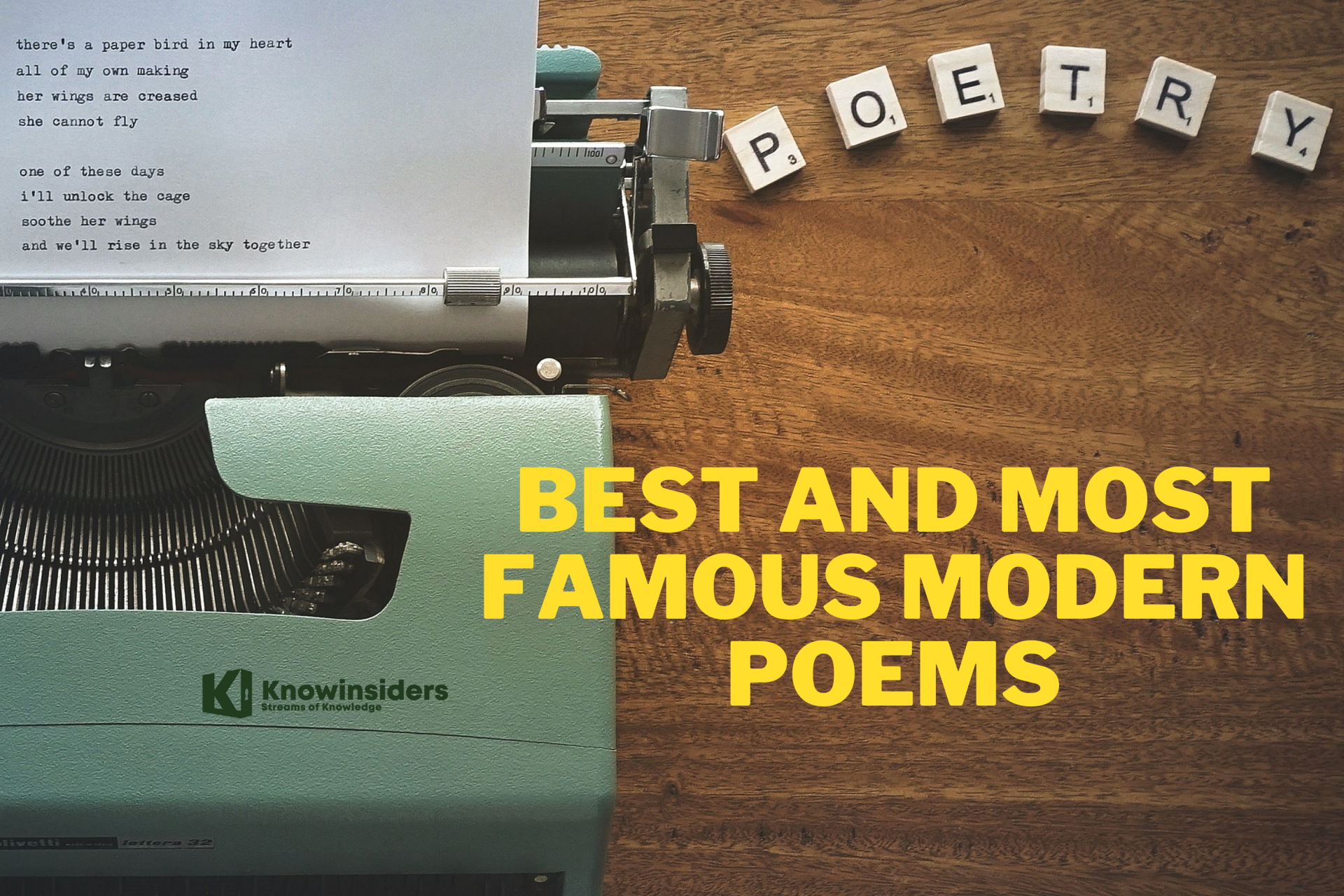 Top 10 Best And Most Famous Modern Poems