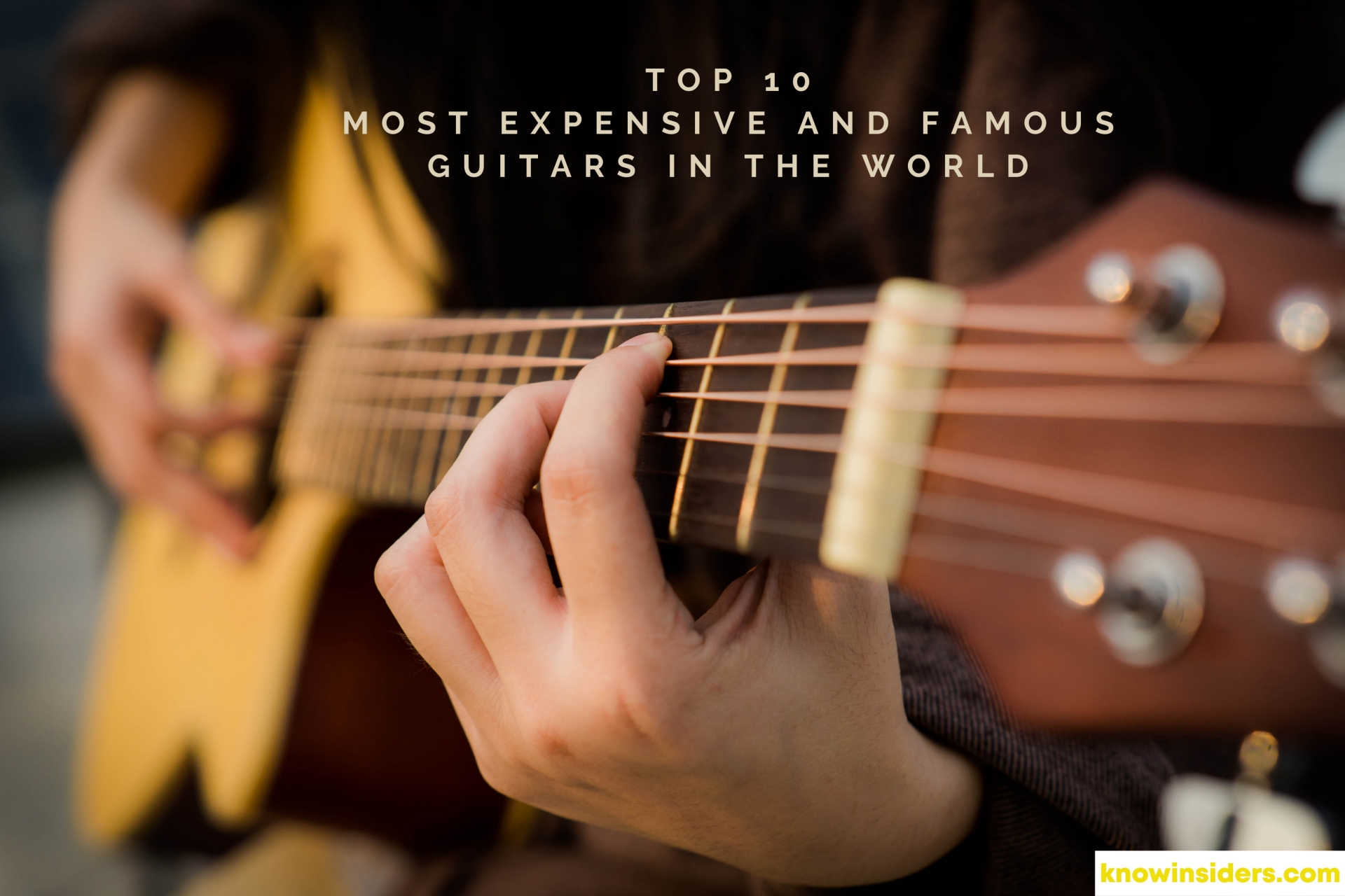 Top 10 Most Expensive Guitars Ever Sold In The World