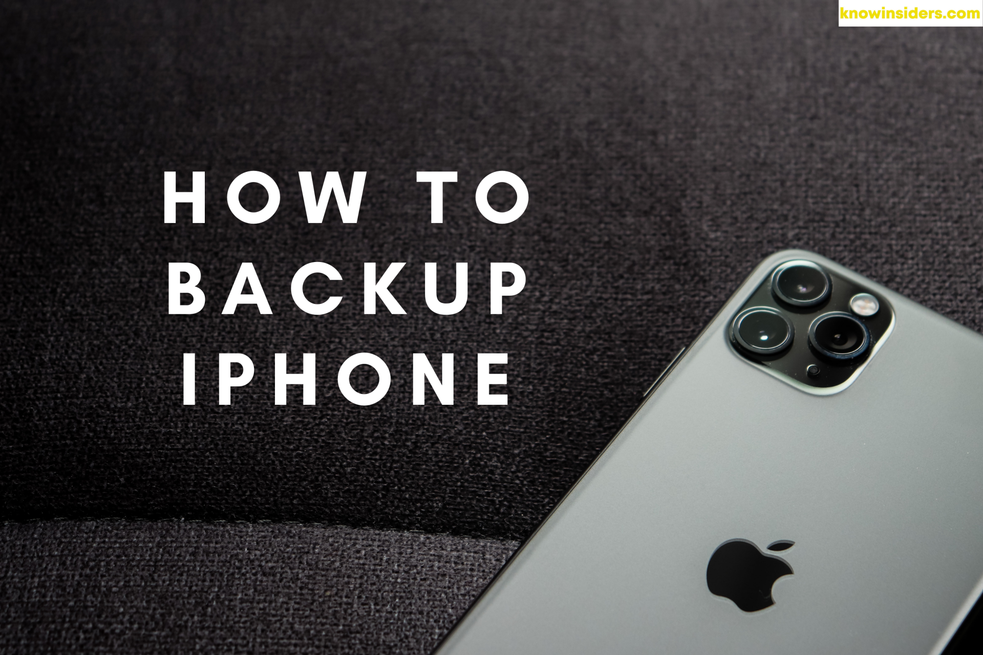 How To Backup iPhone Into Computer With Simpliest Ways?