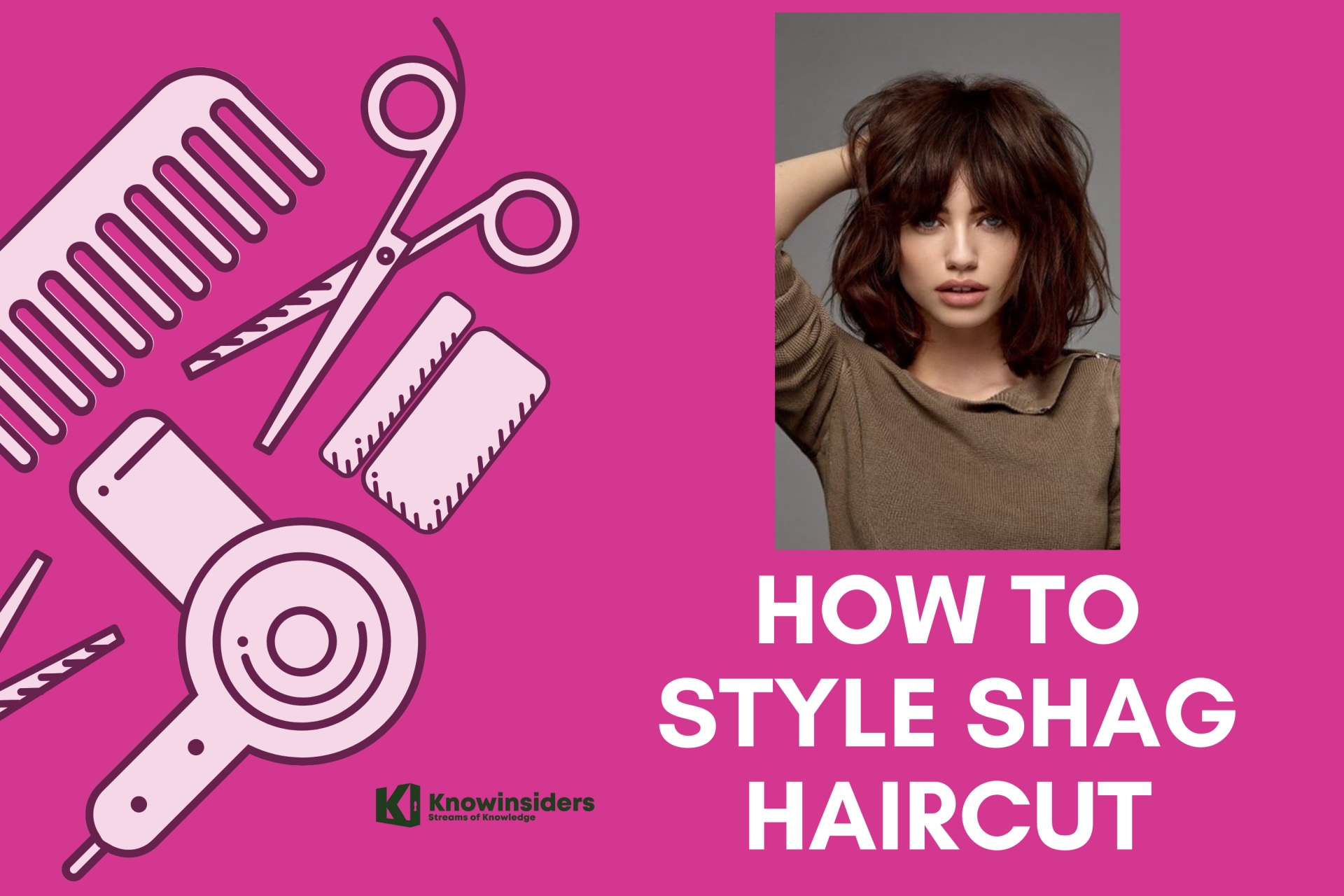 How To Style Shag Haircut In New Ways