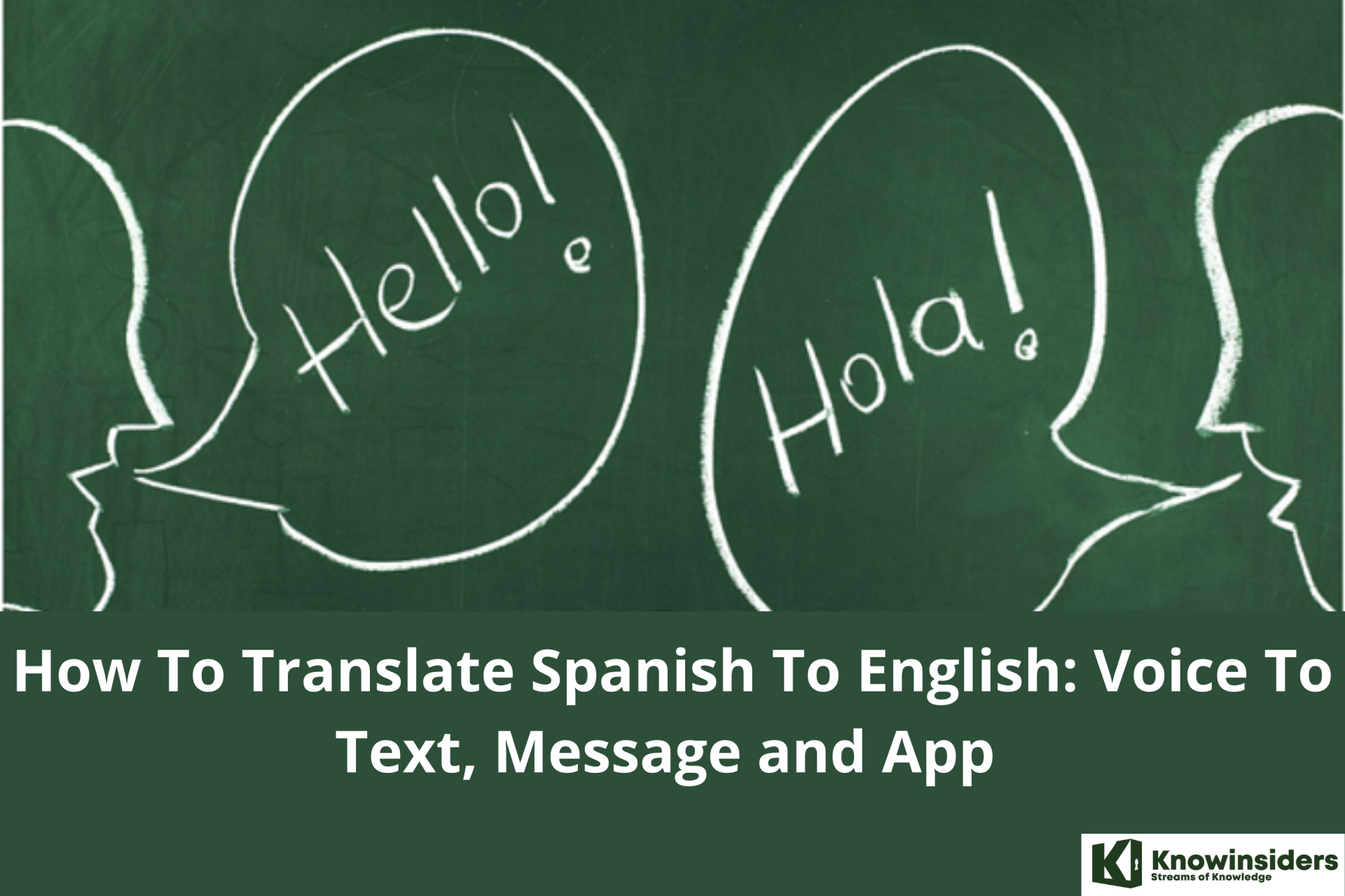 How To Translate Spanish To English: Voice To Text, Message and App 