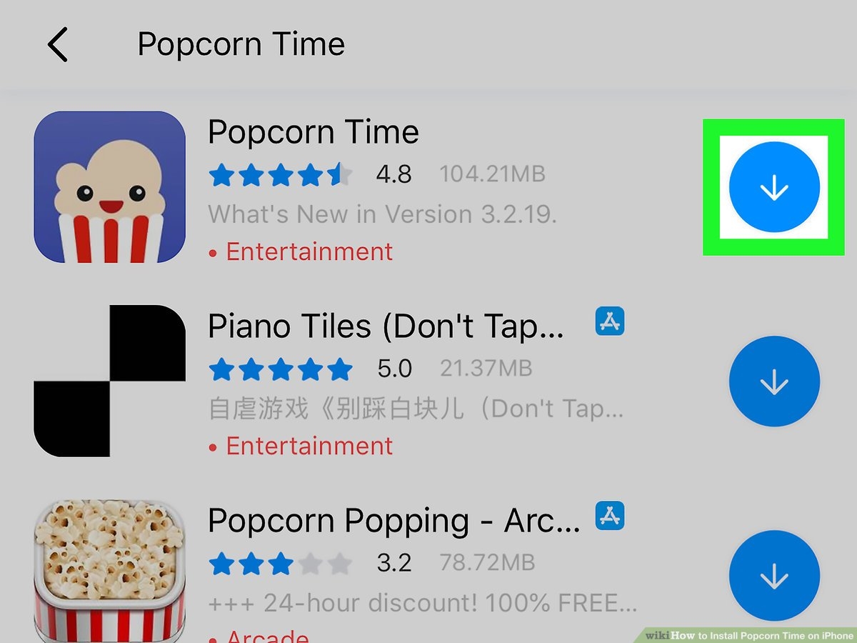 popcorn time download for laptop