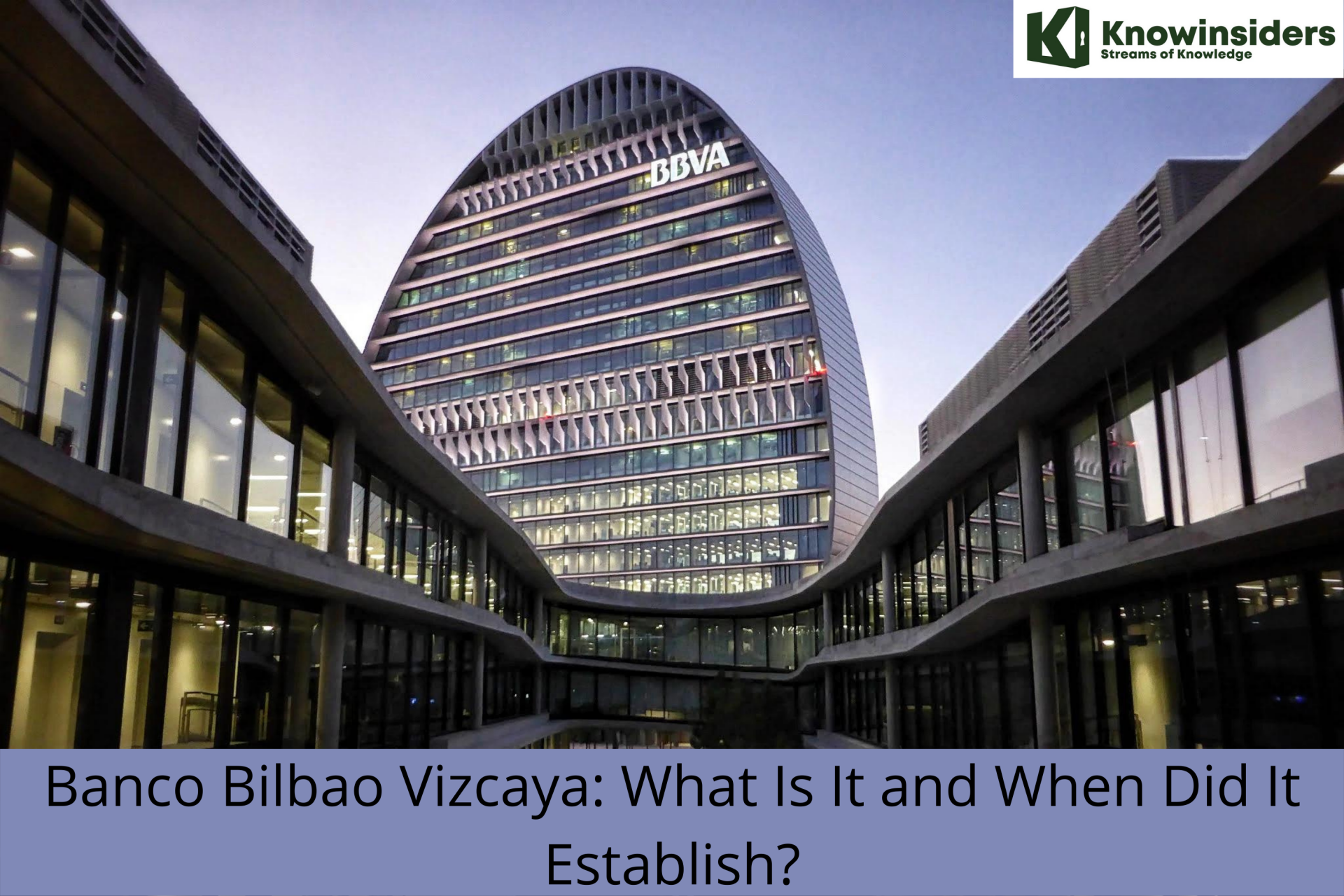 Banco Bilbao Vizcaya: What Is It and When Did It Establish?