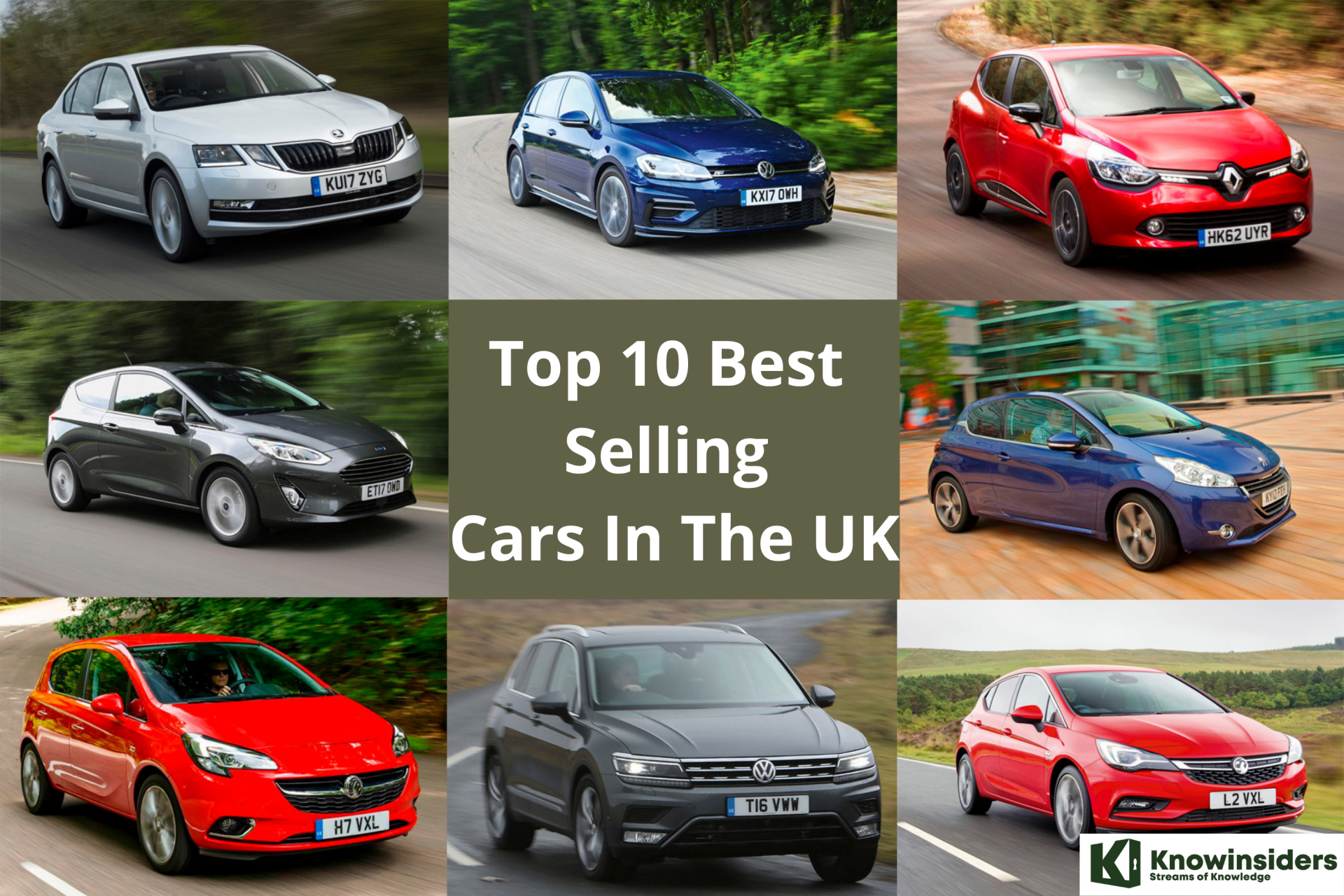 Top 10 Best-Selling Cars In The UK 2022