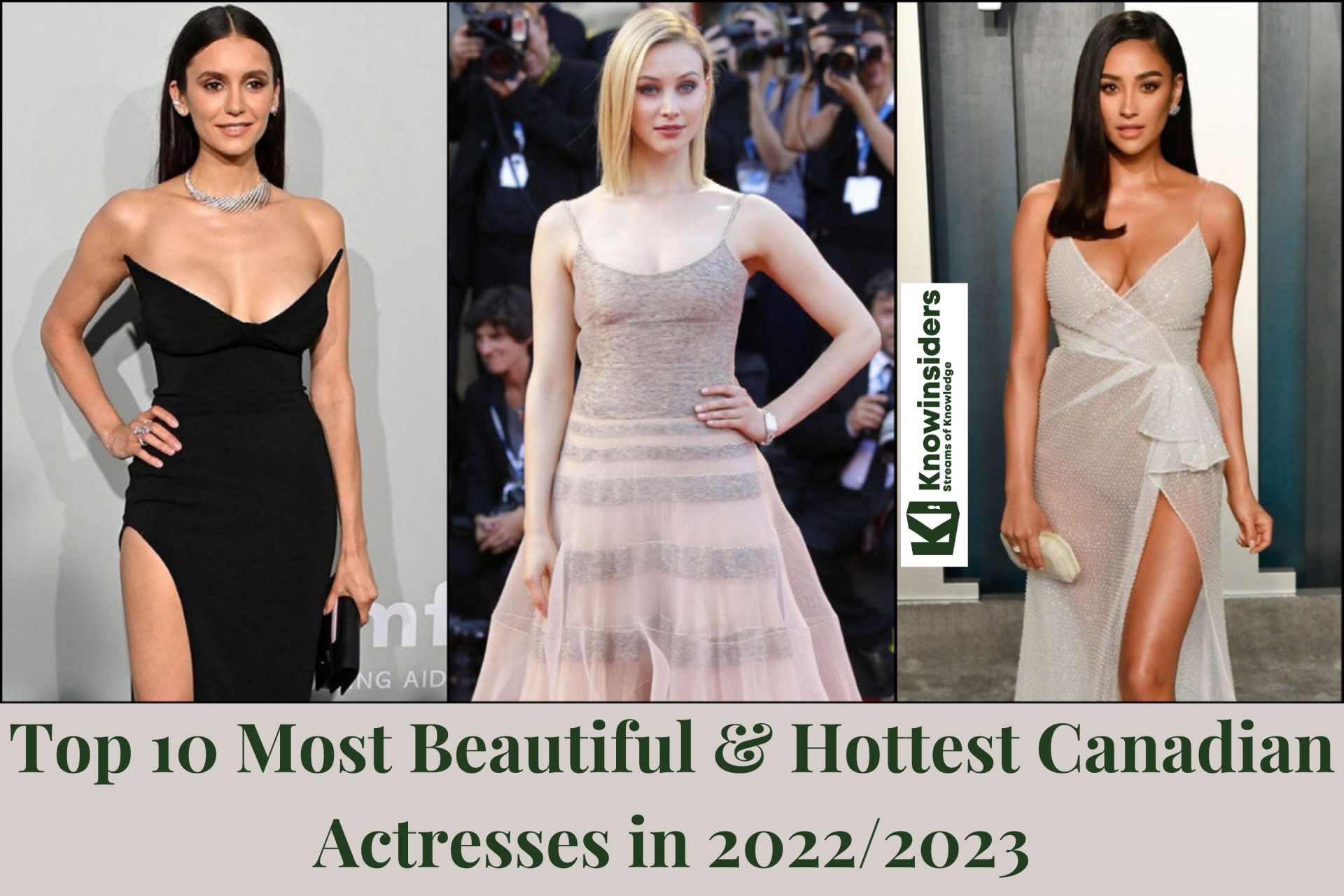 Top 10 Most Beautiful Canadian Actresses in 2023