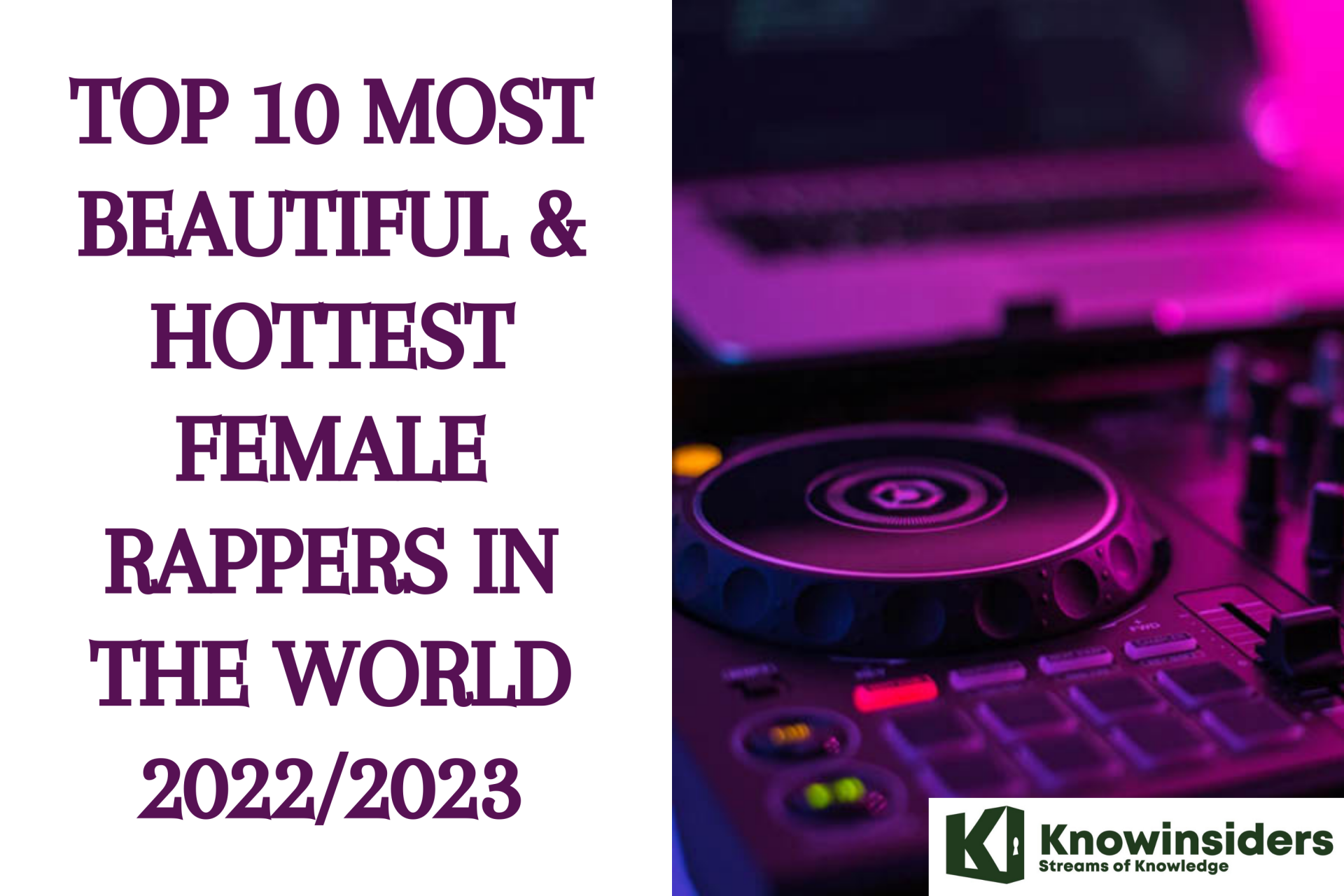 top 10 hottest female rappers in the world today