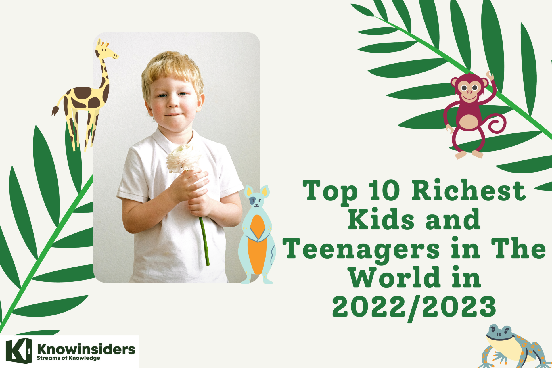Top 10 Richest Kids and Teenagers in The World in 2022/2023