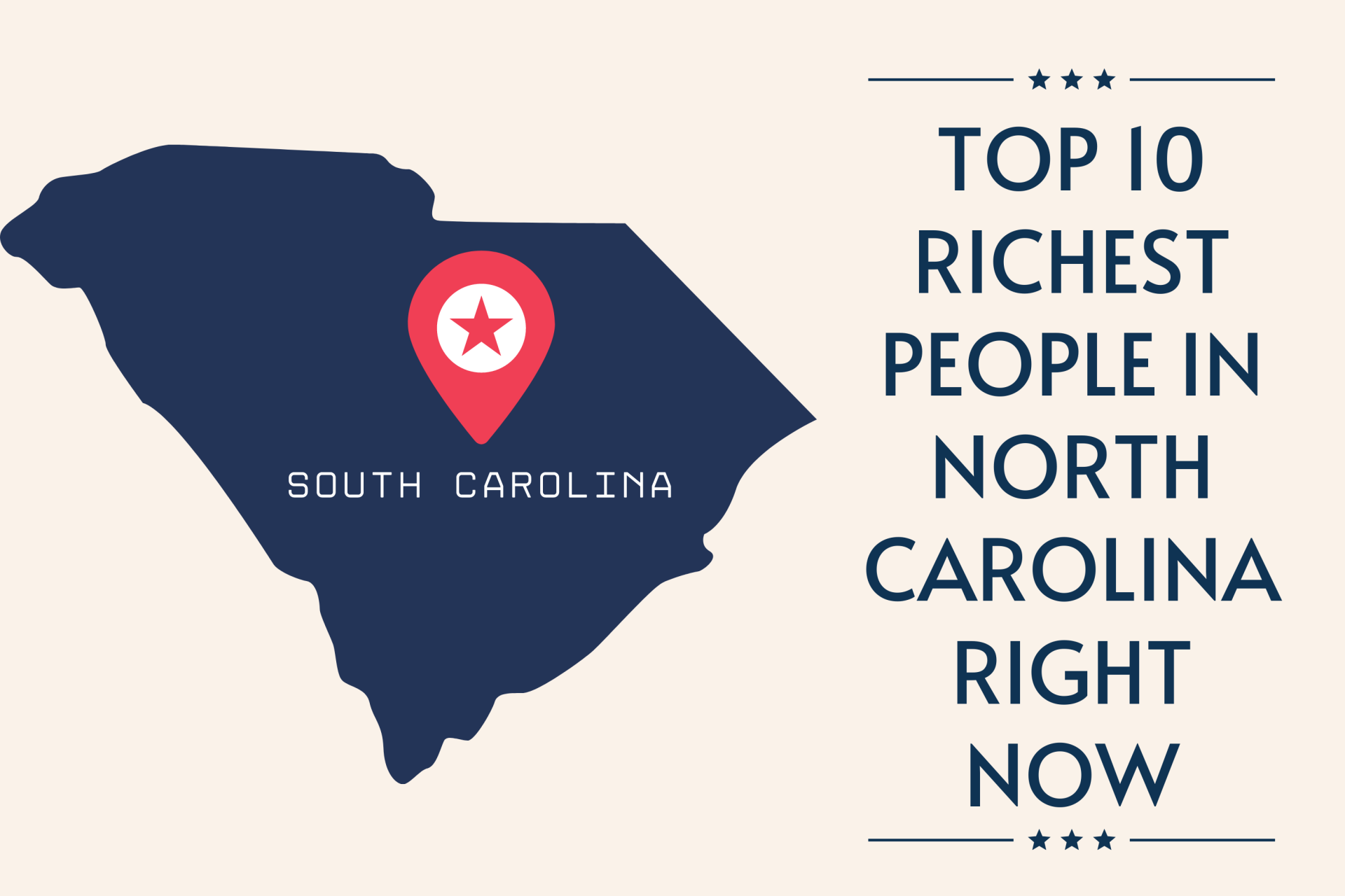 Top 10 Richest People in North Carolina Right Now