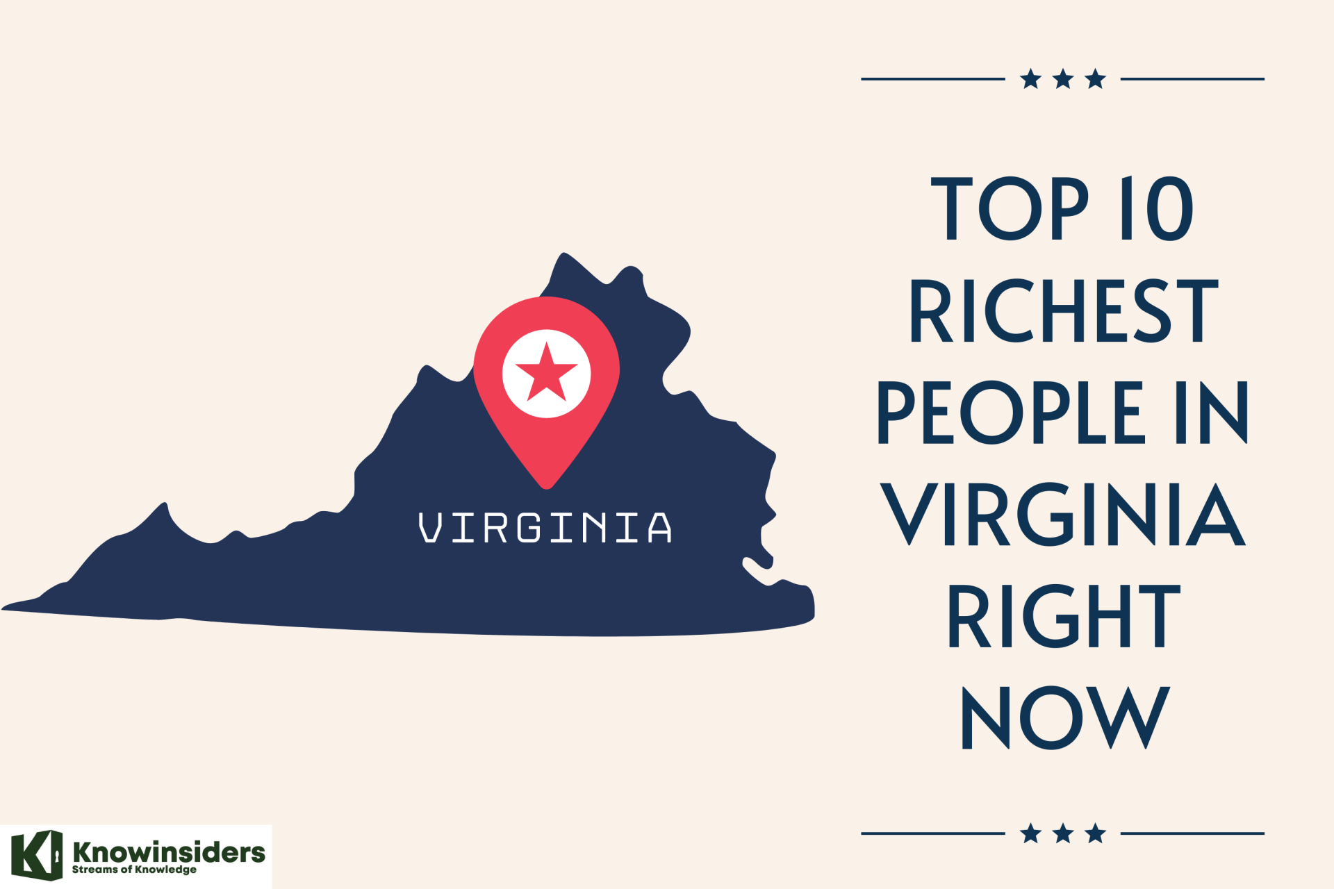 Top 10 Richest People in Virginia Right Now