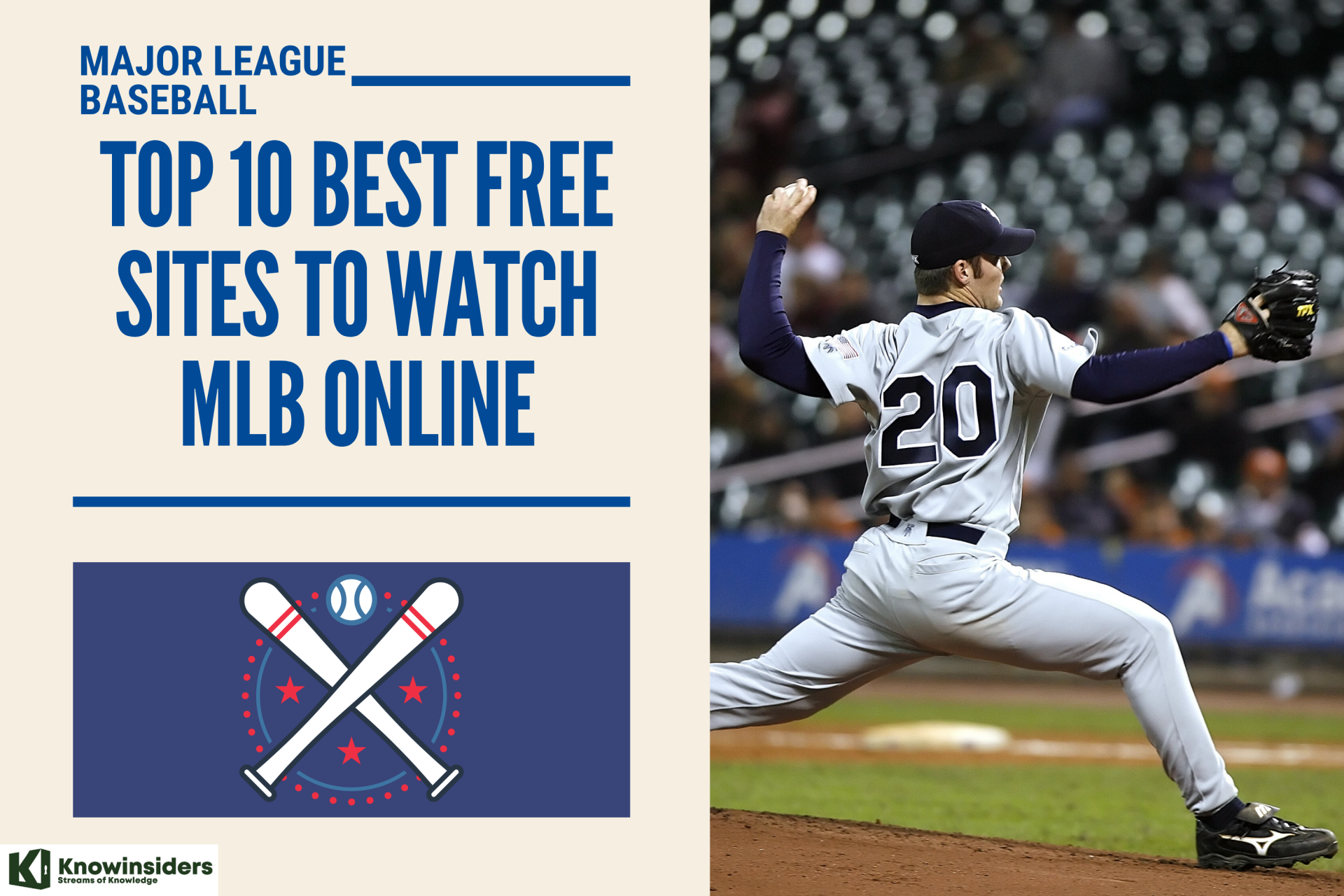Top 15+ Best Legal Sites to Watch MLB Games Online Anywhere in the World KnowInsiders