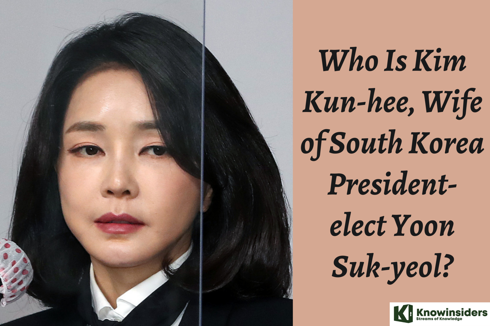 who is kim kun hee wife of south korea president biography personal life career