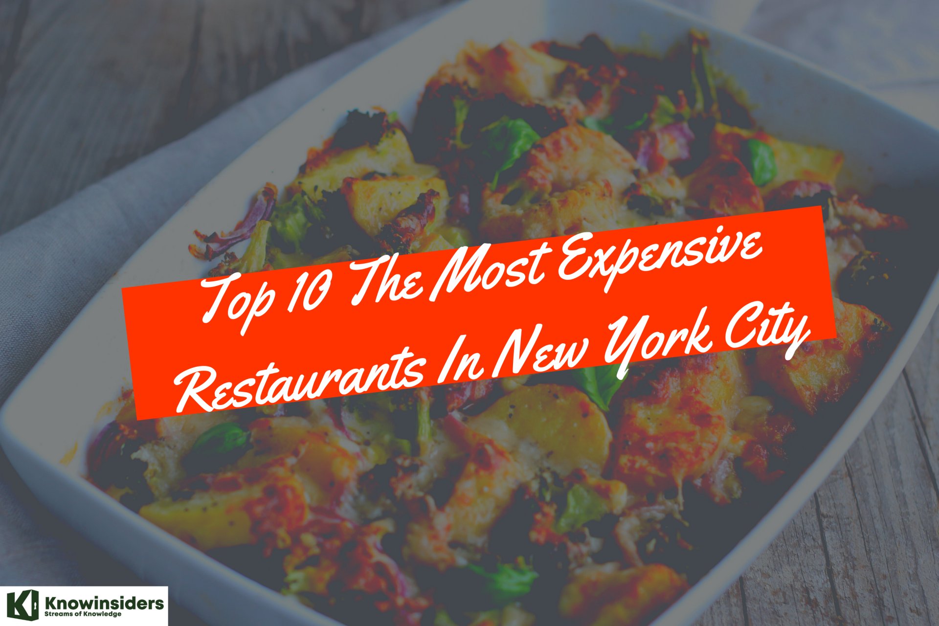 Top 10 The Most Expensive Restaurants In New York City