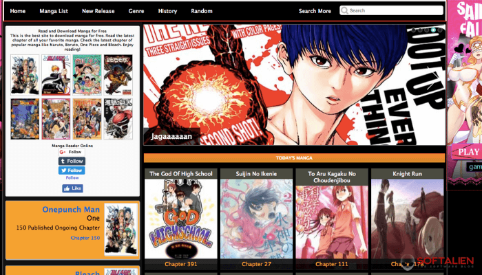 best place to read manga online for free