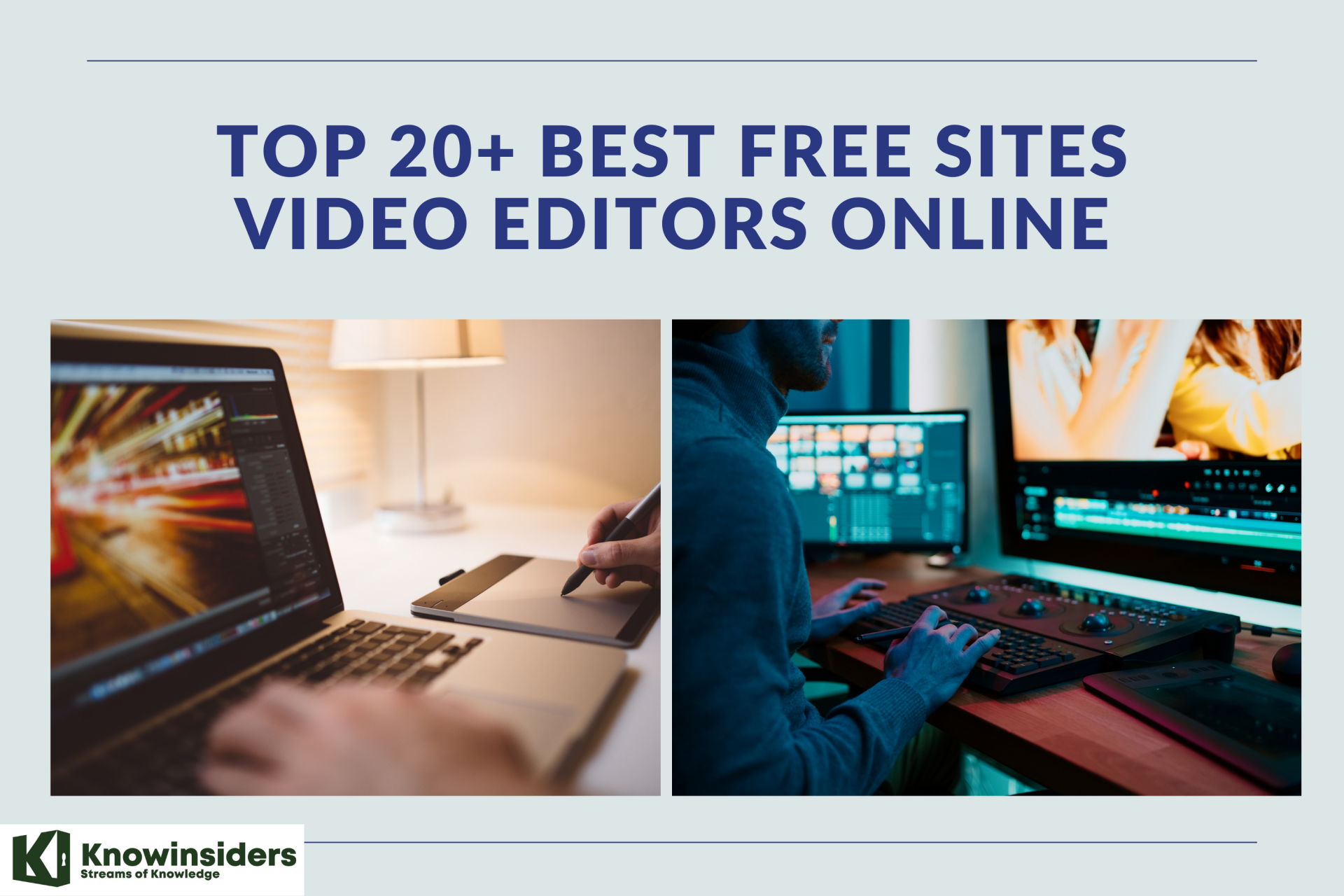 Top 20+ Best Free Sites for Video Editors Online
