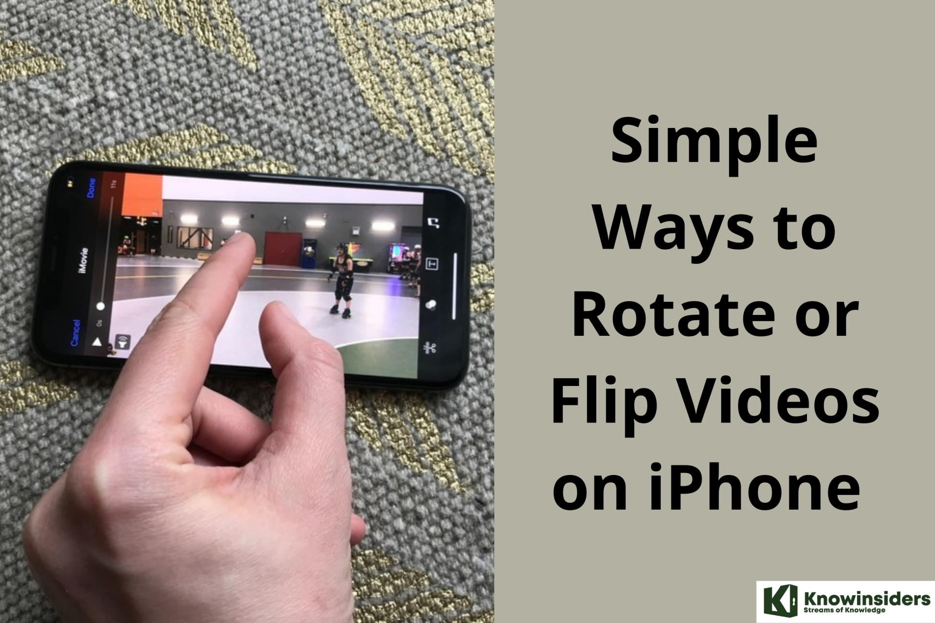 Simple Ways to Rotate or Flip Videos on iPhone - Complete Guides