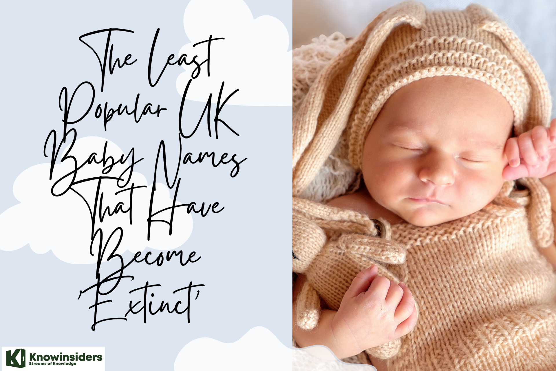 Least Popular UK Baby Names That Have Become 'Extinct' - and More At Risk
