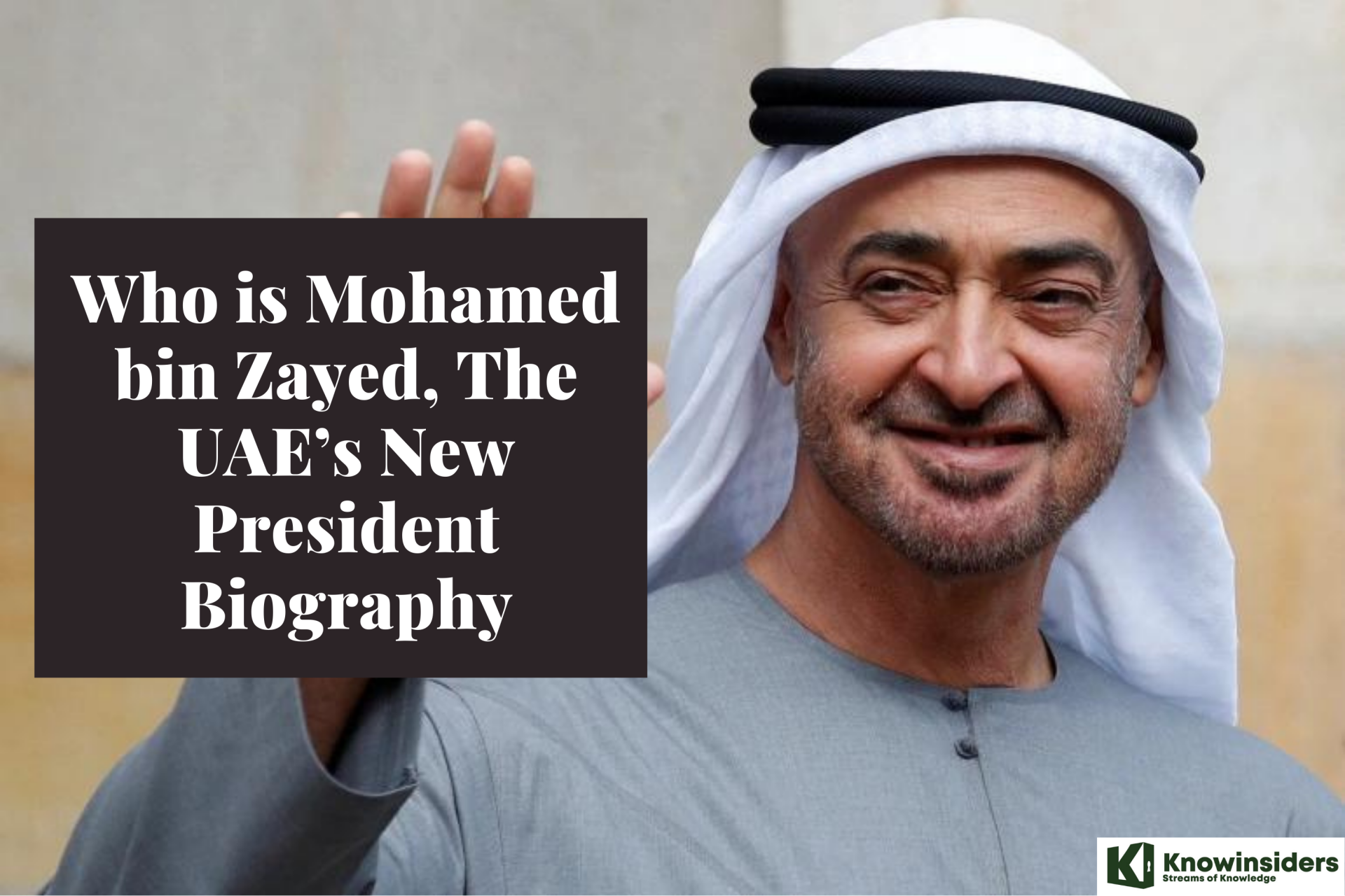 Who is Mohamed bin Zayed, The UAE’s New President Biography