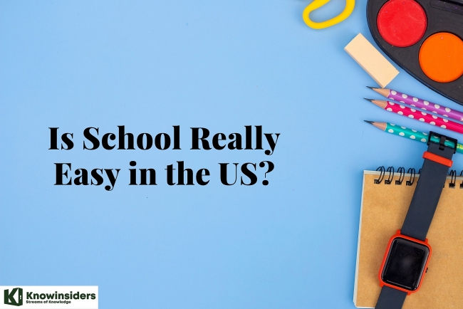 Is School Really Easy in the United States Today?