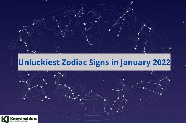 Top 3 Unlucky Zodiac Signs in January 2022