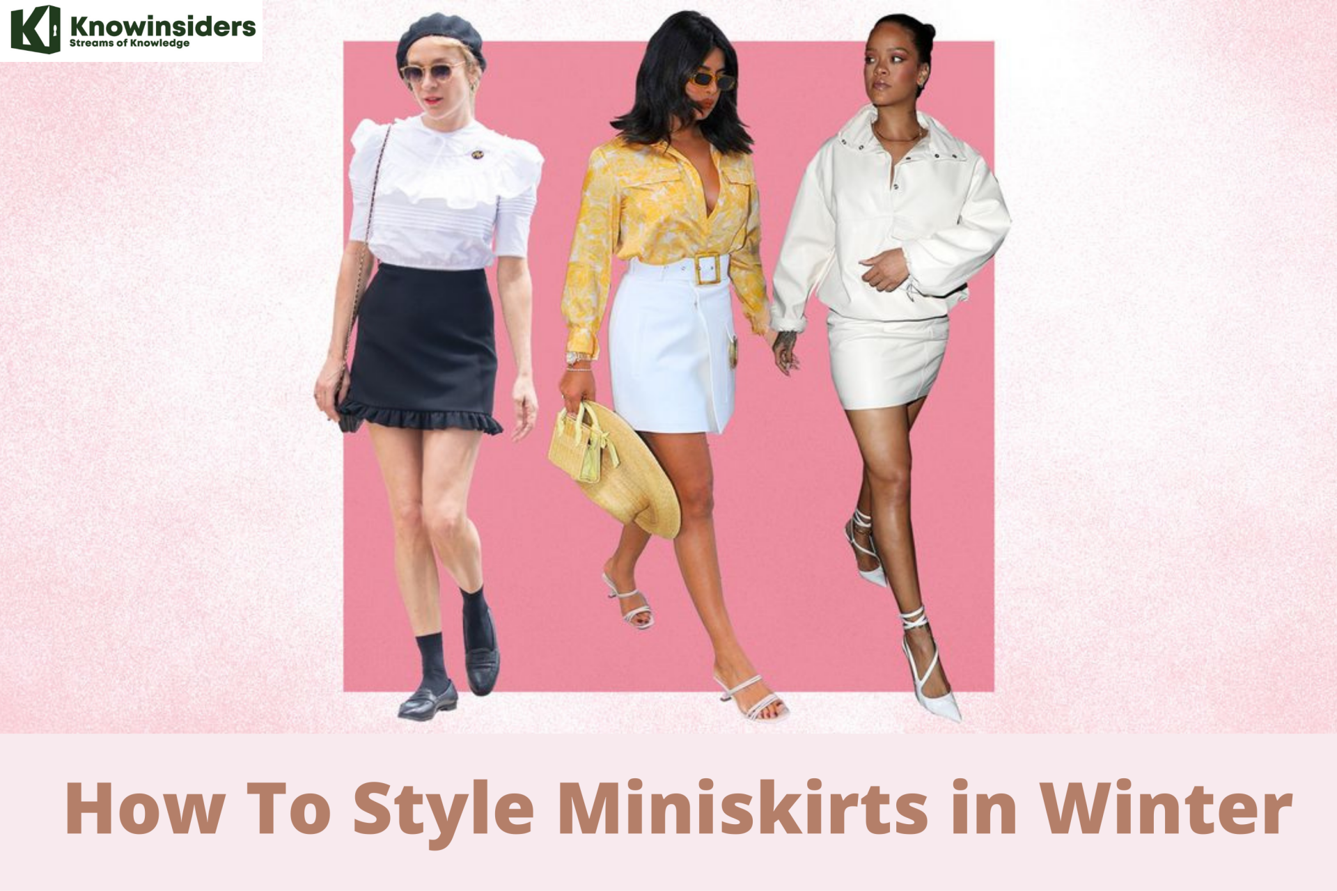 How To Style Miniskirts For Girls In The Winter