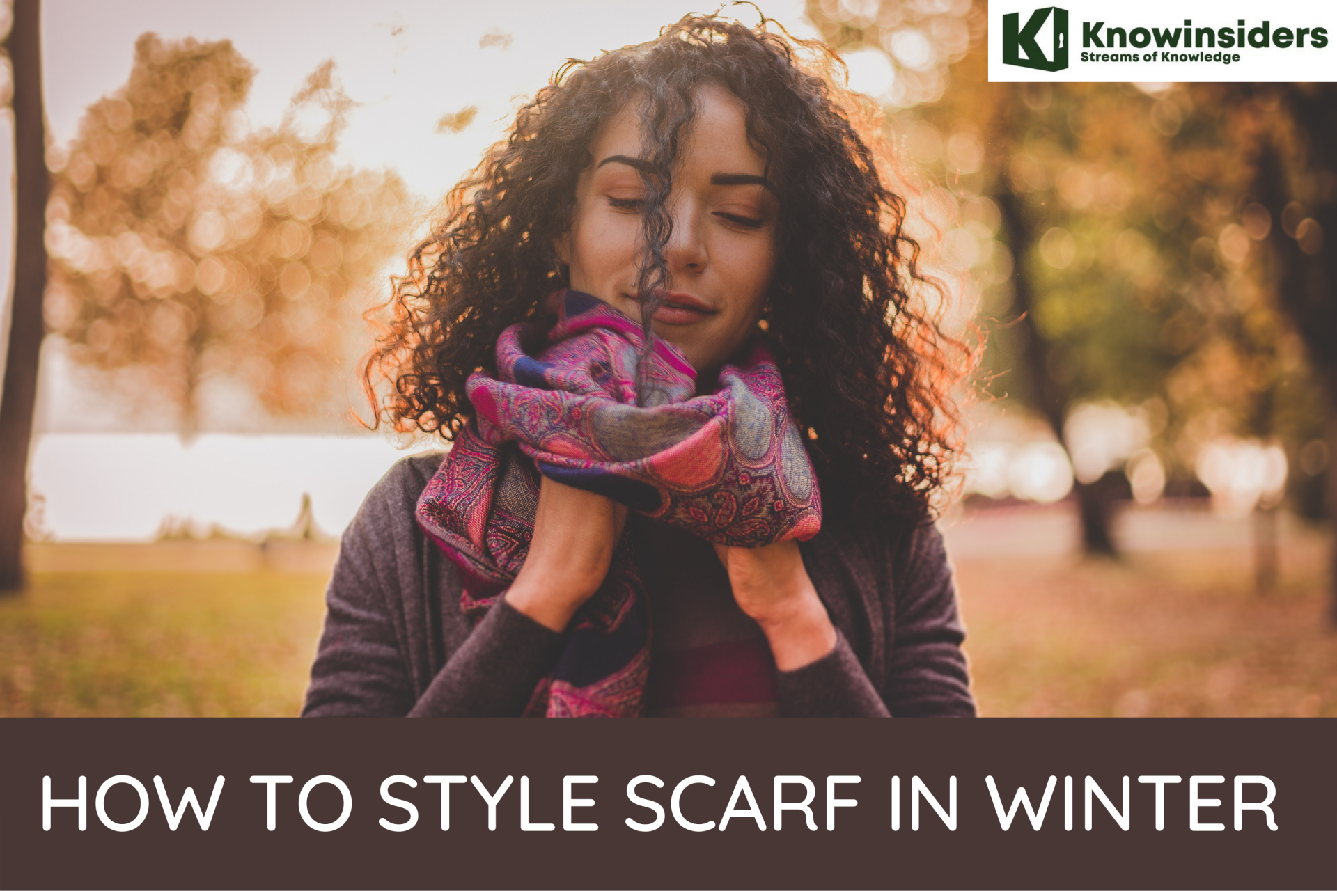 How To Style Scarf In Winter of New Ways