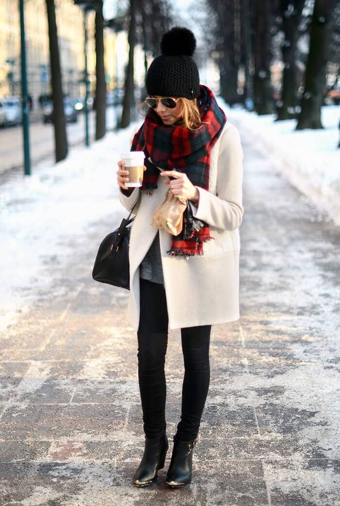 How To Style Scarf In Winter