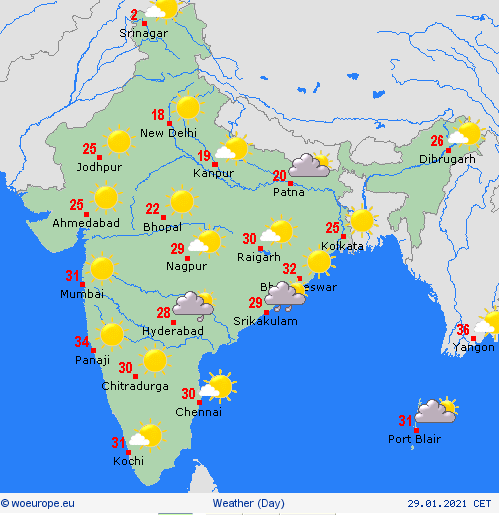 India Weather Forecast Latest (Jan 29): Severe cold wave continues ...