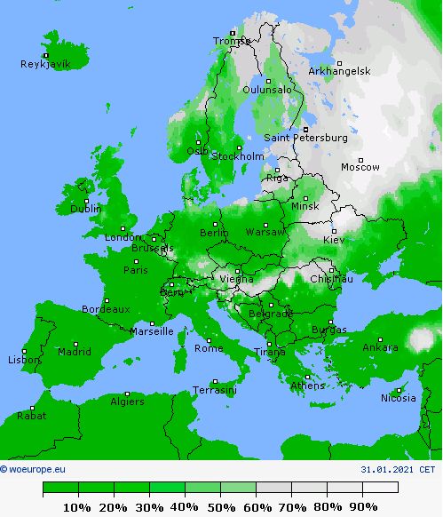 UK and Europe Weather forecast Today (Jan 31): Rain for Portugal and ...