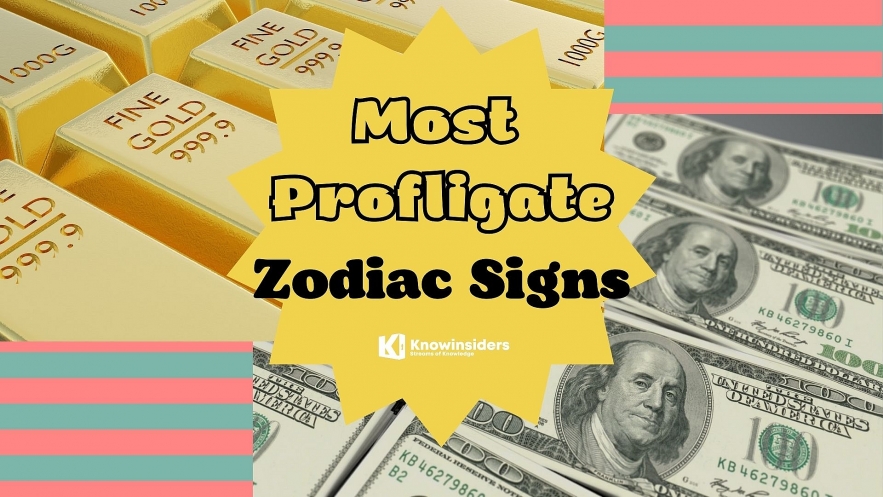 Top 5 Most Profligate Zodiac Signs - According to Astrology