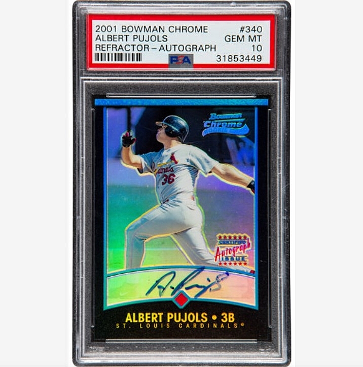 Top 5 Most Expensive Albert Pujols Baseball Cards Of All Time