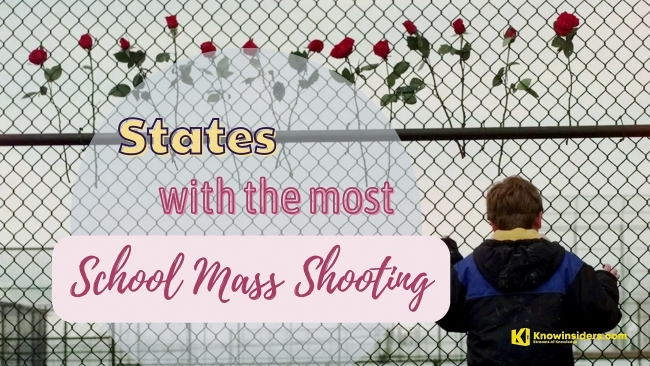 Top 10 States With The Most School Mass Shootings In the U.S