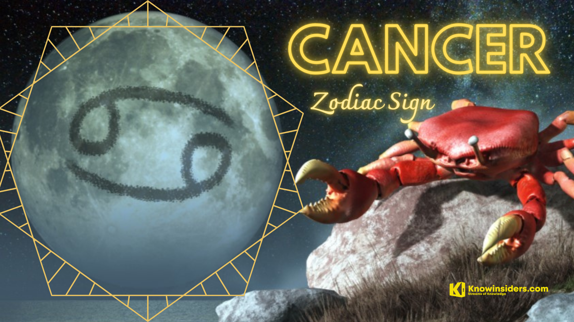 Cancer Zodiac Sign. Photo: Knowinsiders.
