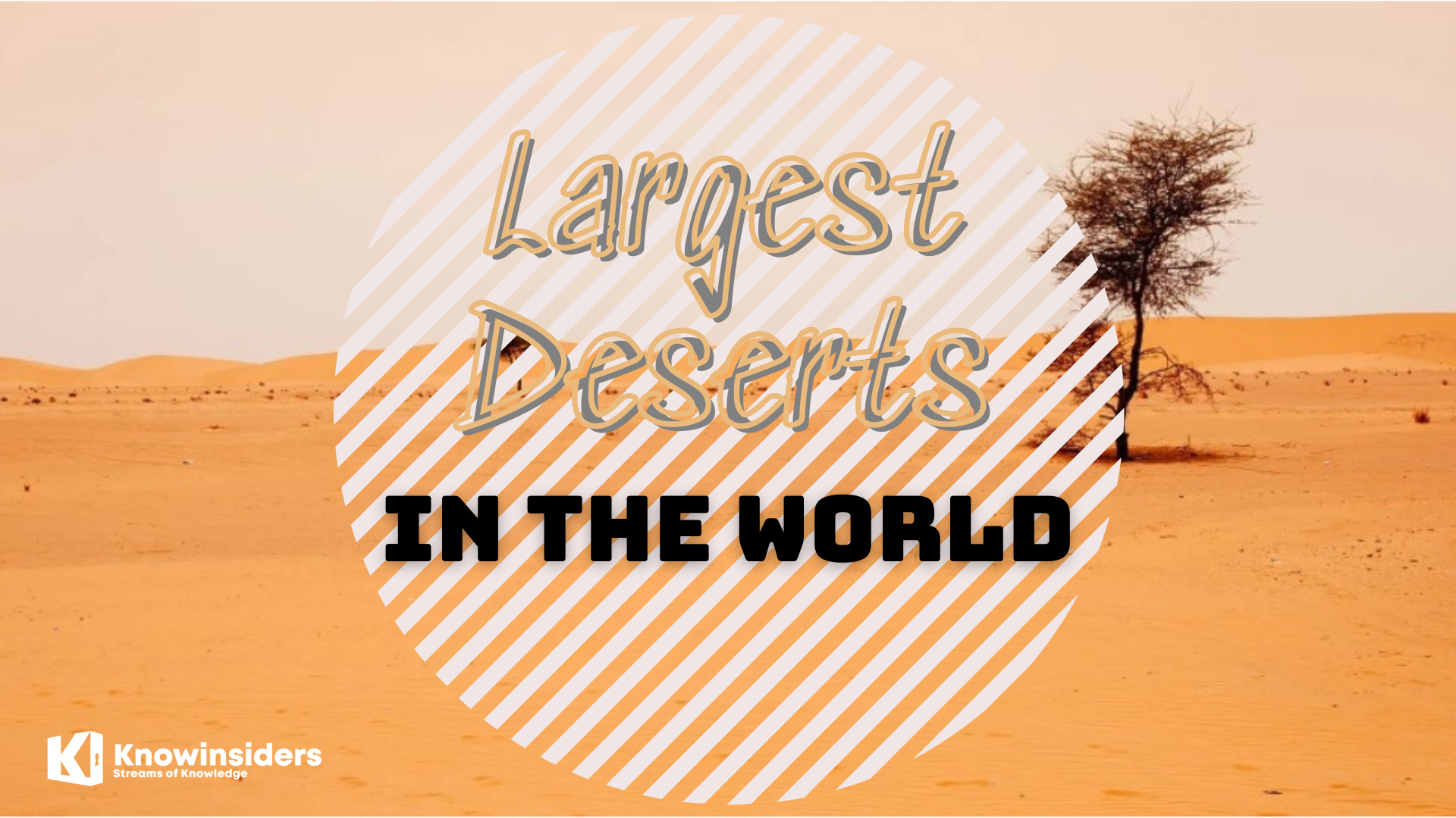Top Largest Deserts In The World. Photo: knowinsiders.