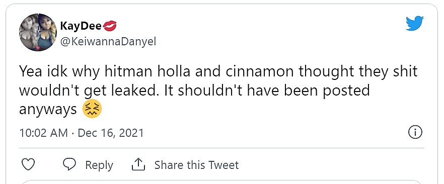 Facts About 'Sextape Leak' of Hitman Holla and Cinnamon