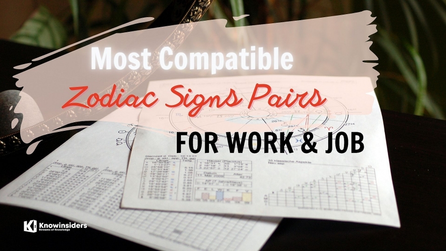 5 Most Compatible Zodiac Sign Pairs For Work & Job . Photo: knowinsiders.