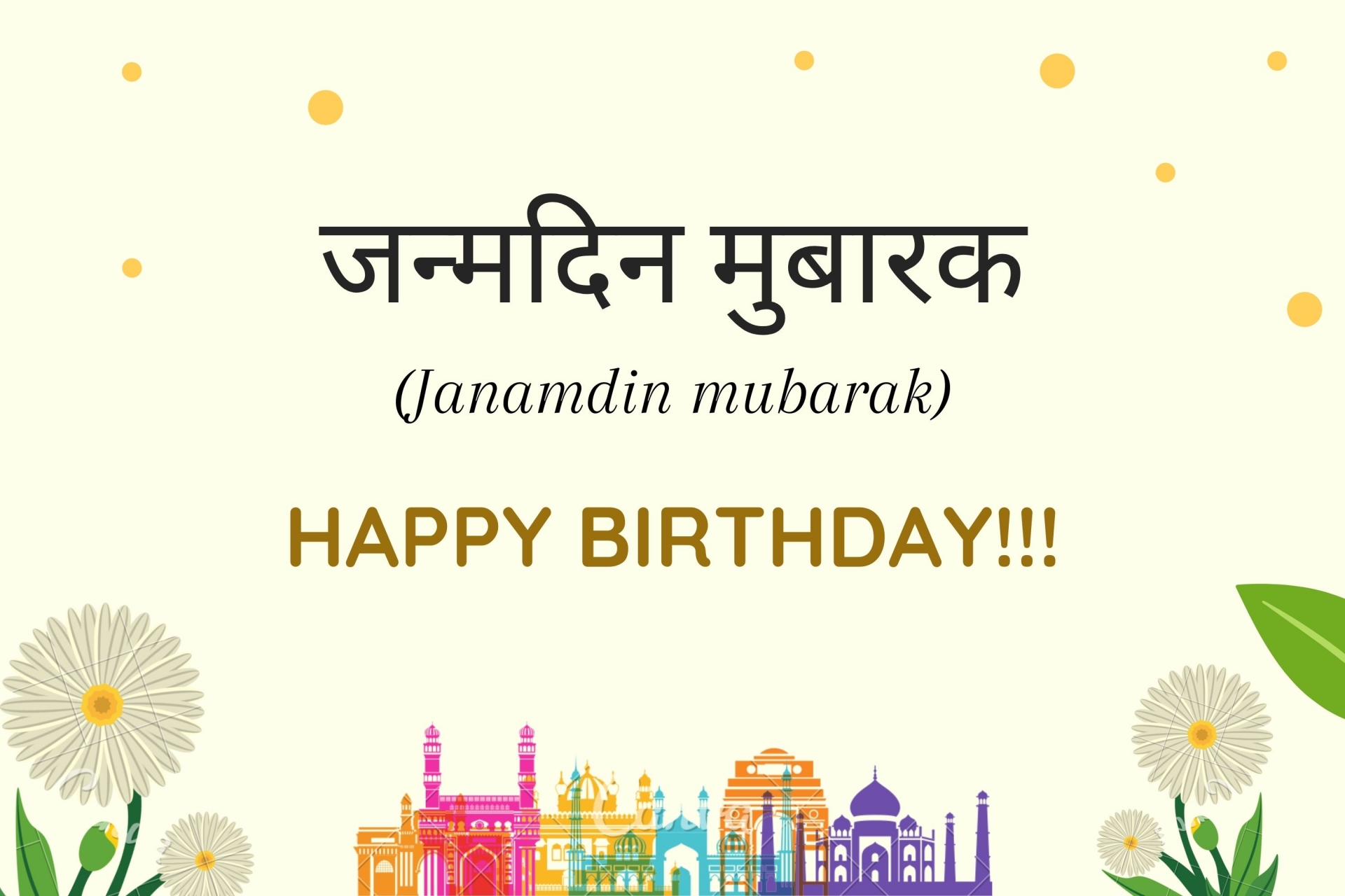 How To  Say Happy Birthday in Hindi - Best Wishes and Quotes