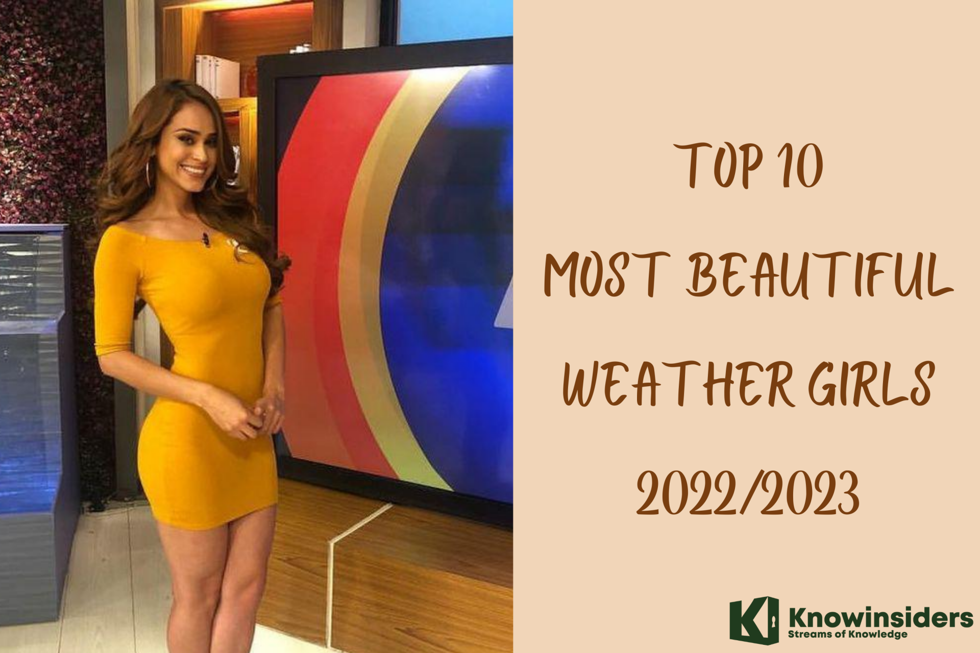 Top 10 Most Beautiful Weather Girls in the U.S And South America