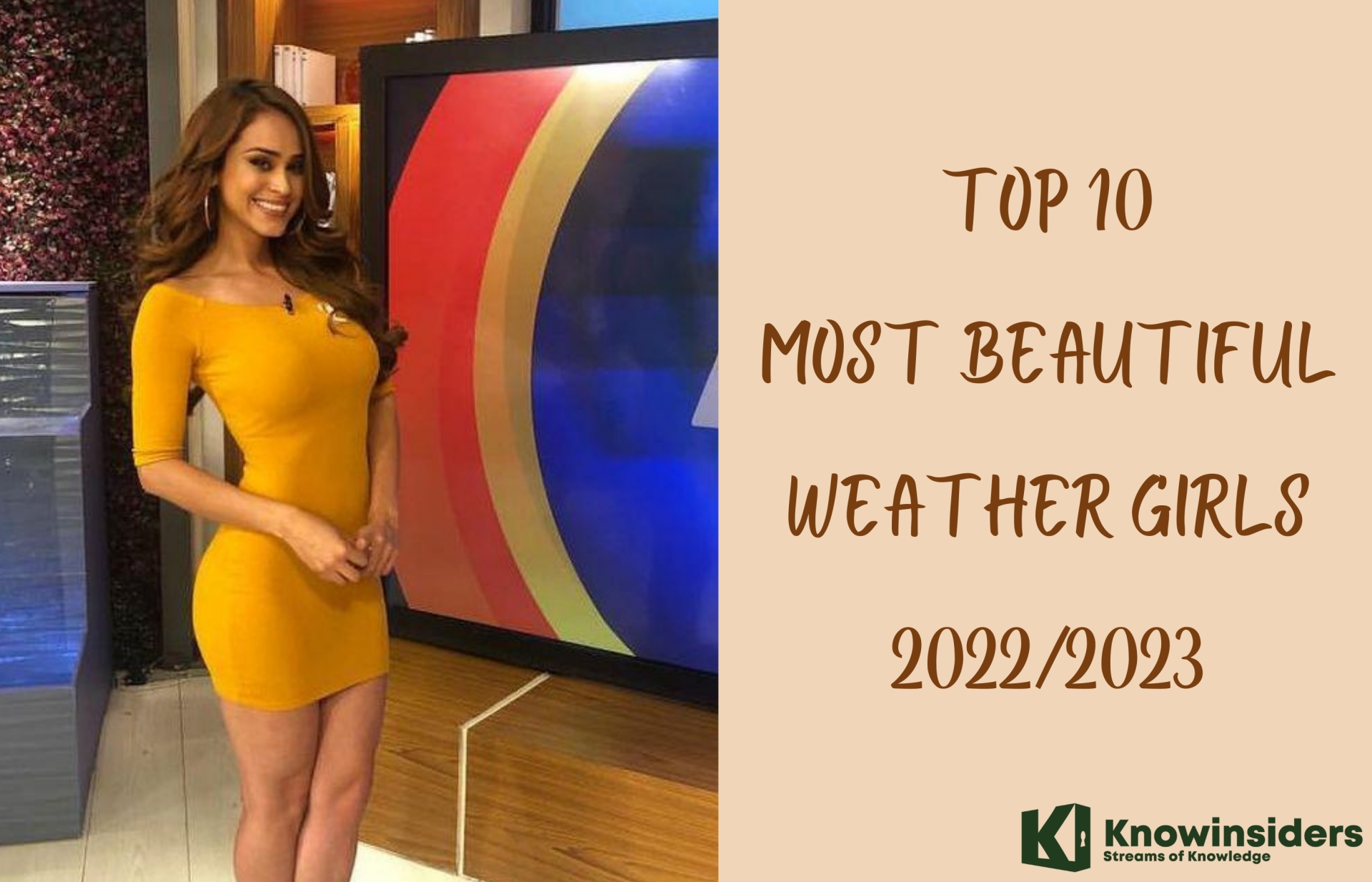 Top 10 Most Beautiful Weather Girls in the US & South America 2023