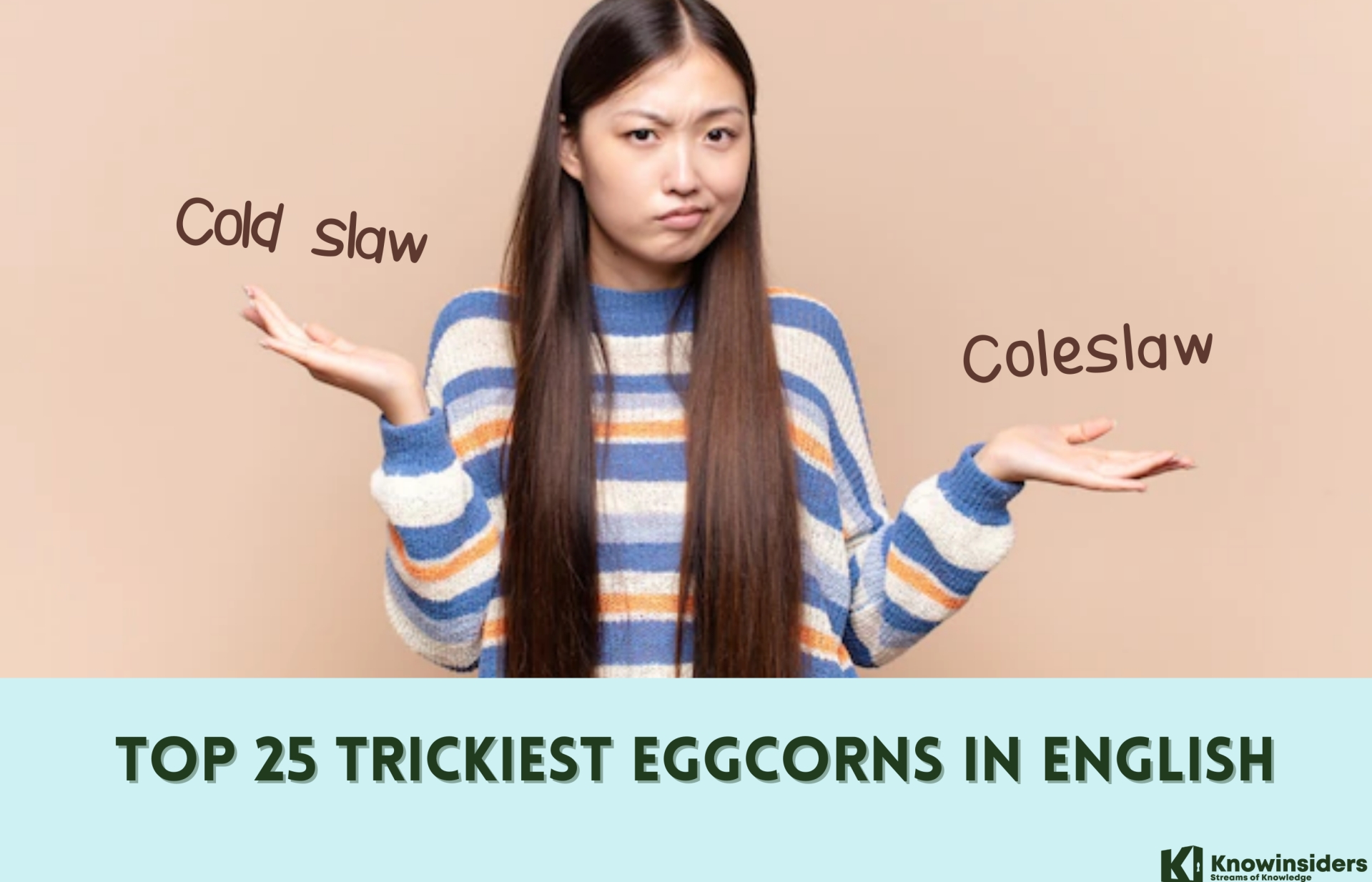 Top 25 Trickiest Eggcorns In The English Language