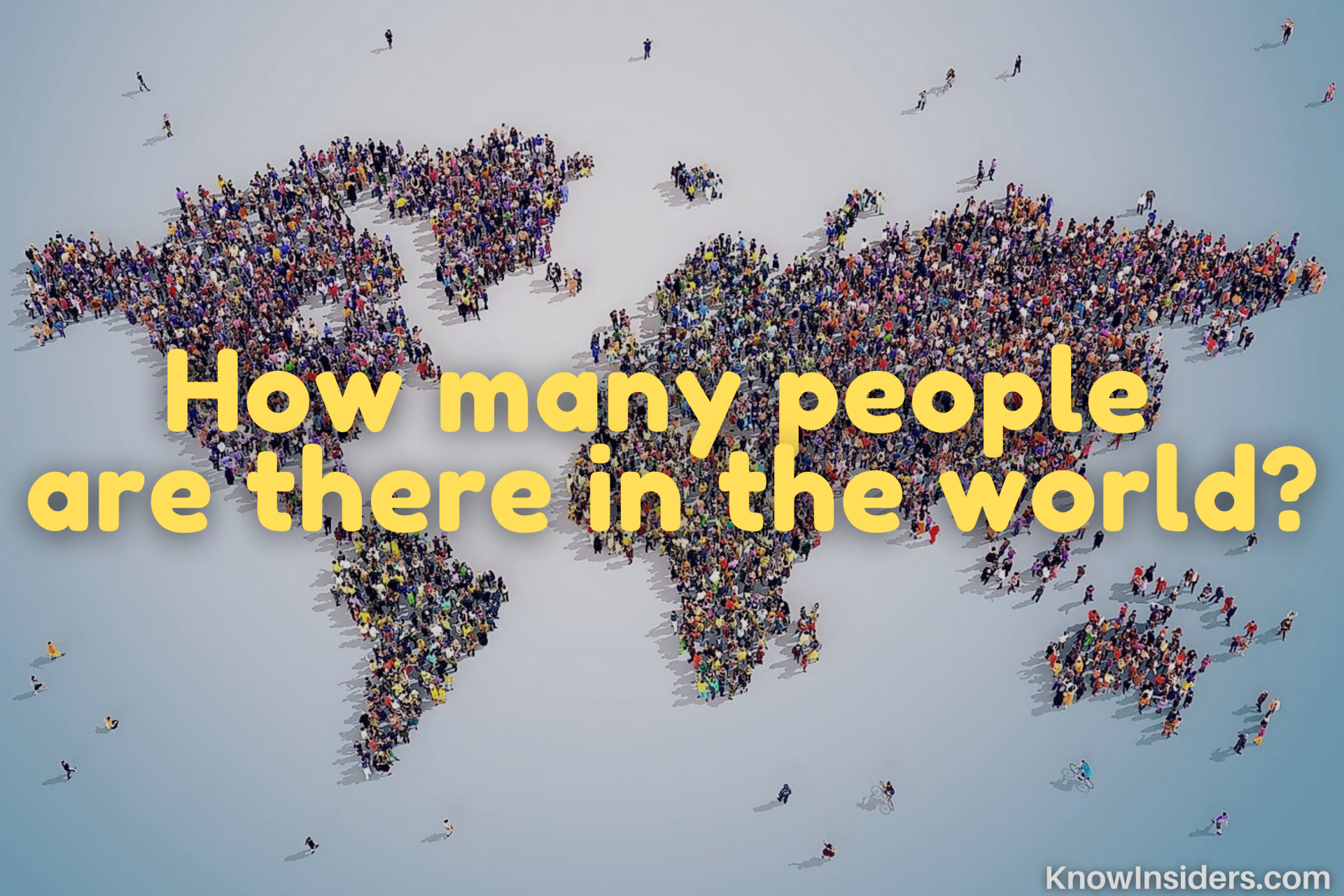 How Many People Are There In The World: Population Update & Analysis