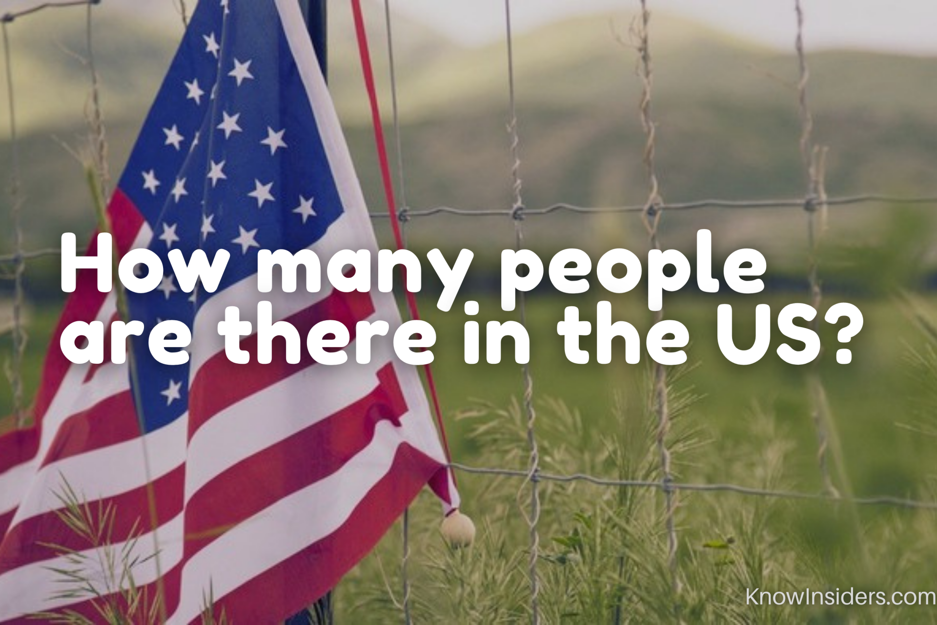 How Many People Are There in the United States: Population Today