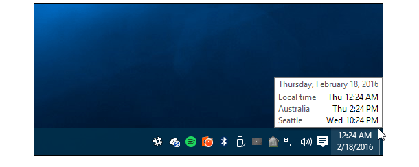 How to Set Multiple Time Zone Clocks on Window 10?