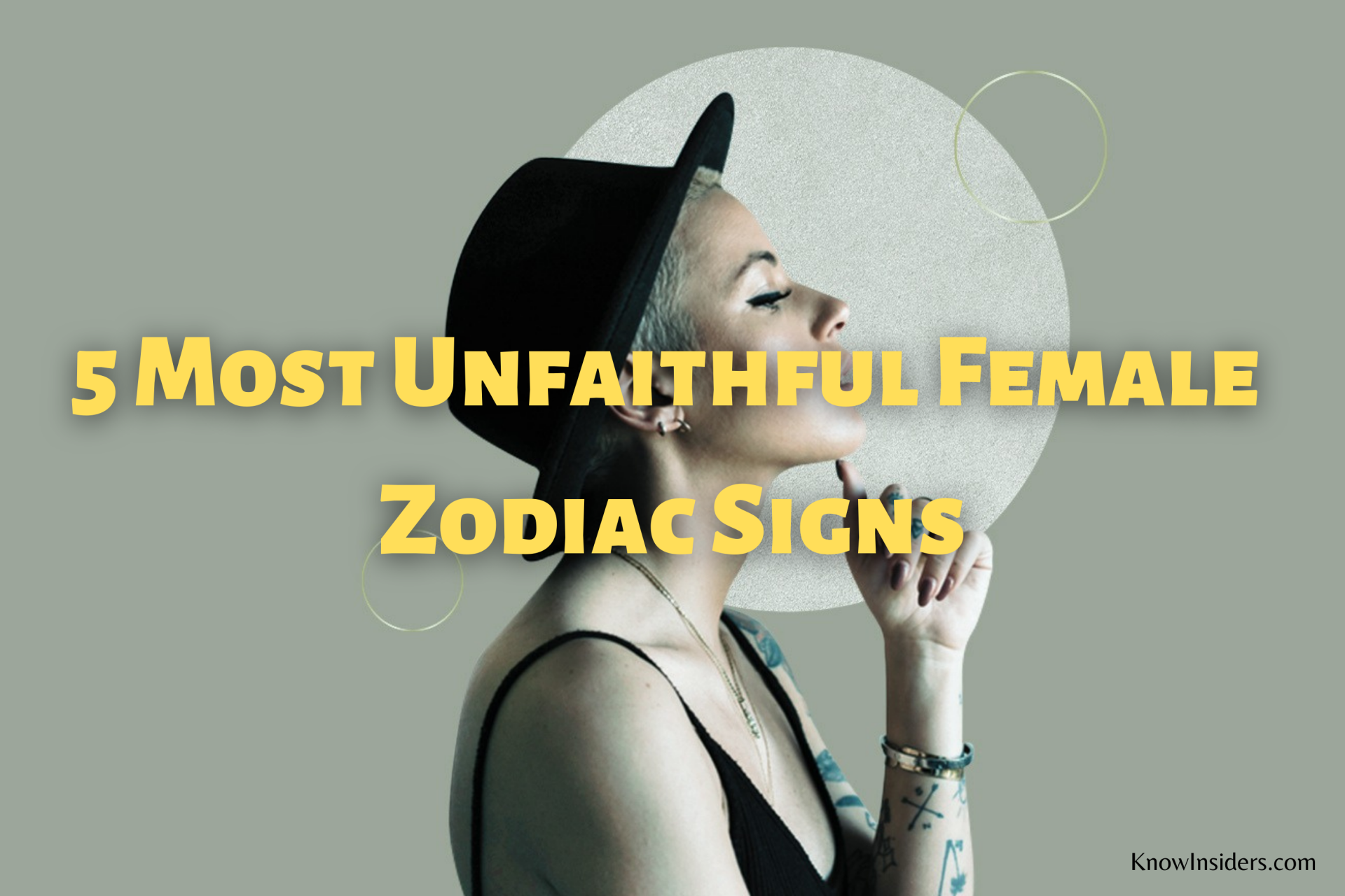 Top 5 Most Unfaithful Female Zodiac Signs