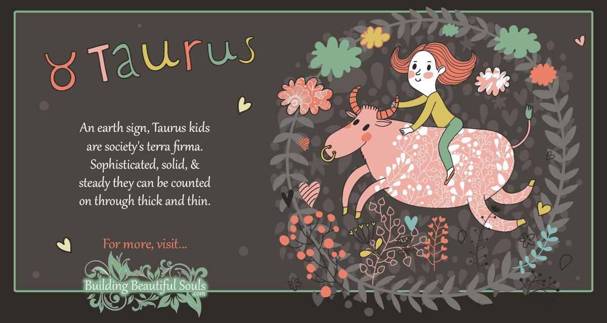 The Taurus Child: Taurus Girl & Boy Traits & Personality | Zodiac Signs for  Kids